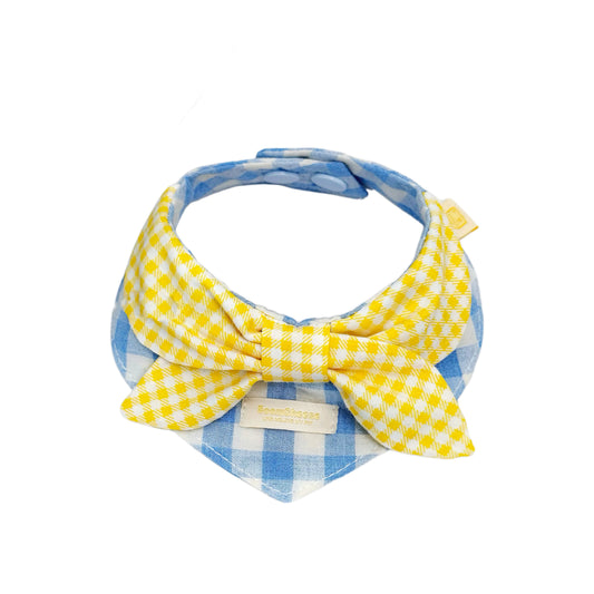 Dog and Cat Bow Ties (Yellow and Blue)