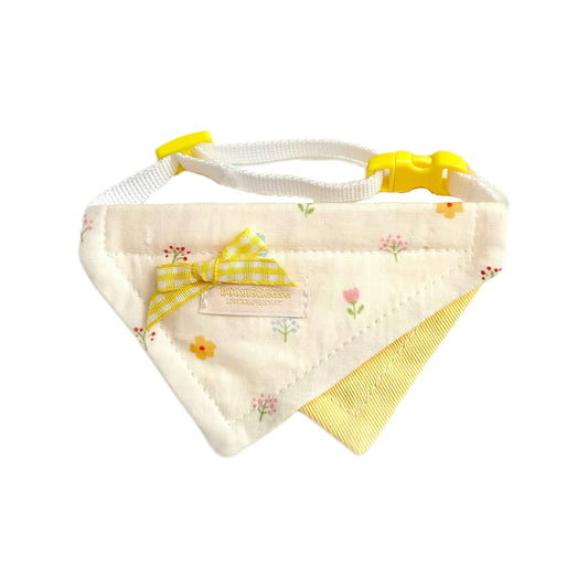 Cat and Dog Tricot (Yellow）