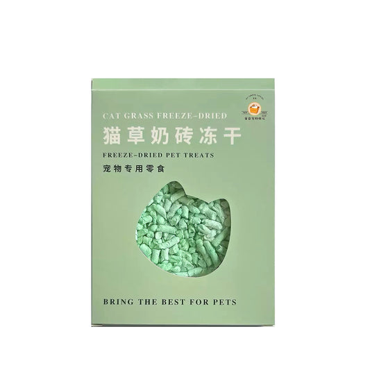 Freeze-Dried Cat Grass Milk Bricks