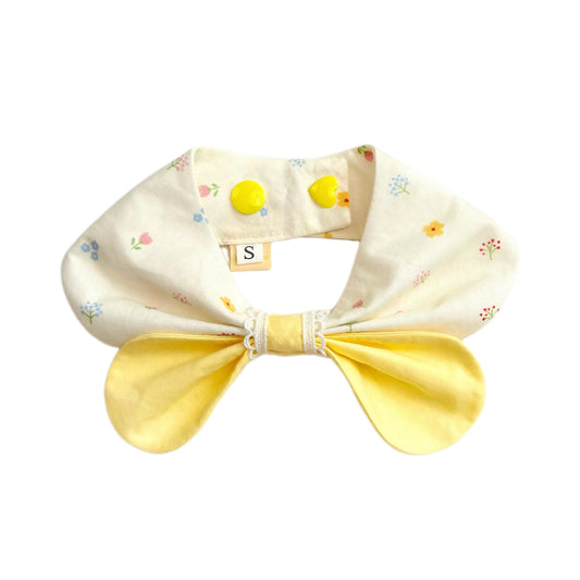 Dog and Cat Bow Ties (Yellow）
